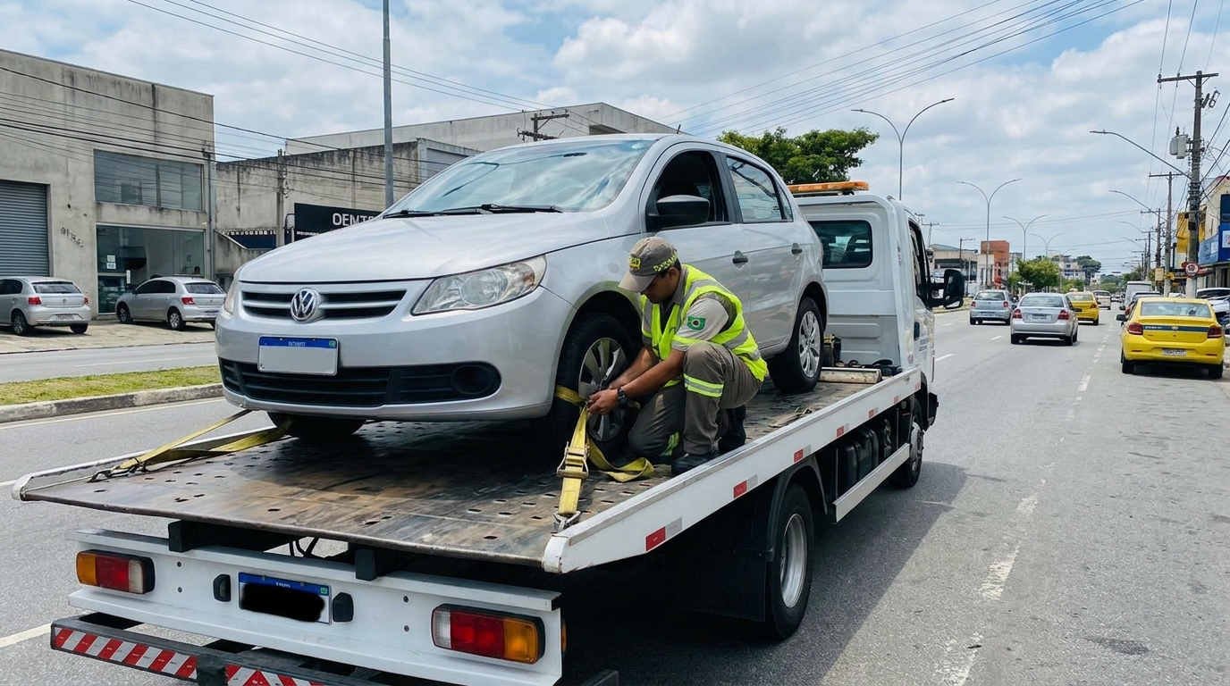 Recolhimento após Colisão em Uberlândia‑MG